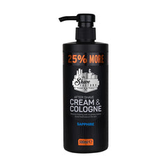 The Shave Factory Aftershave Cream  & Cologne Sapphire 500ml