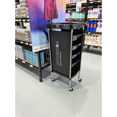WAHS Hairdressing Trolley Model: TR-Q6 (Black)