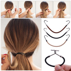 Glammar Professional Bungee Bands 12 Pack (Brown)