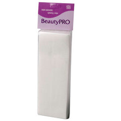 BeautyPRO Non-Woven Large Wax Strips, 100pk