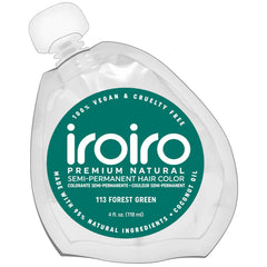 Iroiro Semi-Permanent Hair Colour 113 Forest Green 118ml