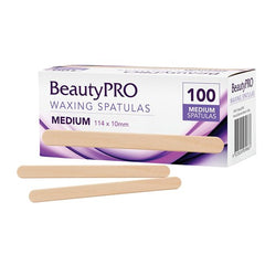 BeautyPRO Medium Waxing Applicator Spatulas 100pk