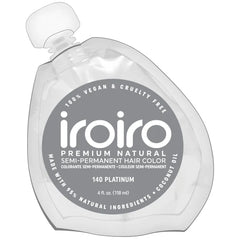 Iroiro Semi-Permanent Hair Colour 140 Platinum 118ml