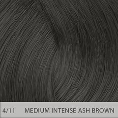 Aura Permanent Hair Colour 4.11- Medium Intense Ash Brown 100ml