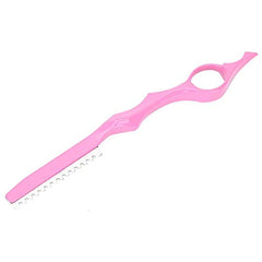 ACE Professional Texturizing Cutting Feather Razor(Stainless Steel)(Pink)