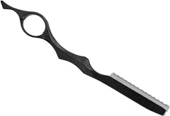 ACE Professional Texturizing Cutting Feather Razor(Stainless Steel)(Black)