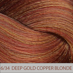 Aura Permanent Hair Colour 6.34 - Copper Golden Blonde 100ml