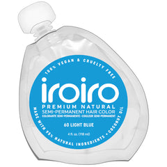 Iroiro Semi-Permanent Hair Colour 60 Light Blue 118ml