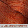 Aura Permanent Hair Colour 7.4 -Medium Blonde Flame Red 100ml - WAHairSuppliers