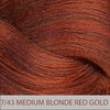 Aura Permanent Hair Colour 7.43 -Medium Blonde Red Gold 100ml - WAHairSuppliers