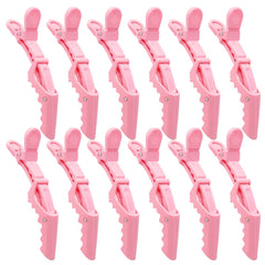 The G5ive Crocodile Clips 12pc (Light Pink)