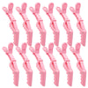 The G5ive Crocodile Clips 12pc (Light Pink) - WAHairSuppliers