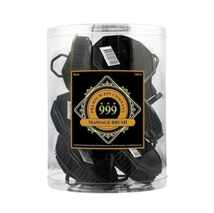 999 Massage & Scalp Brush Tub Display 24pcs – Black