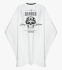 BARBER CAPE WHITE SKULL - WAHairSuppliers