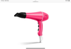 Wahl tourmaline ionic powerdry hair dryer pink - WAHairSuppliers