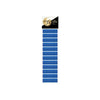 Dateline Professional Self Gripping Velcro Rollers 15mm Blue 12Pk - WAHairSuppliers