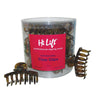 Hi Lift Tortoise Shell Claw Clips 20 Piece Tub - WAHairSuppliers
