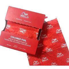 Wella Professionals  wishlist Coloured Pre-Cut Foil 12.7cm x 27.9cm