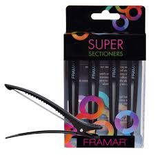 Framar Super Sectioner Clips 4pk Black