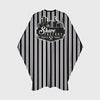 the shave factory cutting cape black and white - WAHairSuppliers