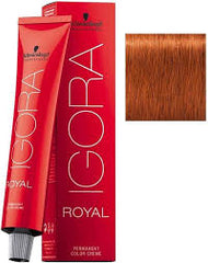 Schwarzkopf Igora Royal Permanent Hair Colour 60 ml, No. 7-77 Blonde Intense Copper
