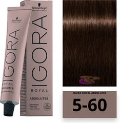 Schwarzkopf  Igora Royal Absolute Light Brown Auburn Natural 5-60