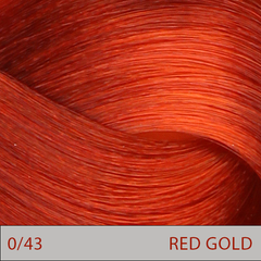 Aura Permanent Hair Colour 0/43 - Red Gold 100ml