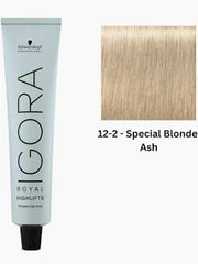 Schwarzkopf Igora Royal Highlifts 12-2 Extra Extra Light Violet Blonde 60ML