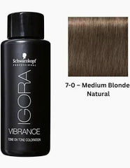 IGORA VIBRANCE 7-0 Medium Blonde Natural 60ml