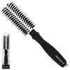 Silver Bullet Black Velvet Round Hair Brush Small - WAHairSuppliers