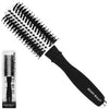 Silver Bullet Black Velvet Round Hair Brush Medium - WAHairSuppliers