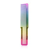 WAHS Barber Flat Top Comb- Rainbow - WAHairSuppliers