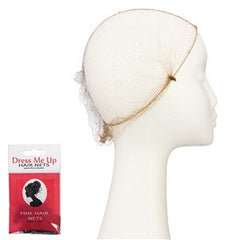 Dress Me Up Hair Nets/ Fine Hair Net Light Brown