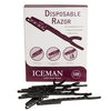 Iceman Disposable Hair Razors 100pk - WAHairSuppliers