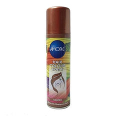 Amore Coloured Hair Spray Copper 150ml