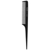 Dateline Professional Black Celcon 501 Fine Plastic Tail Comb - 20cm - WAHairSuppliers