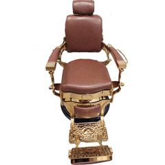WAHS Barber Chair Model: B-9259A Brown And Gold