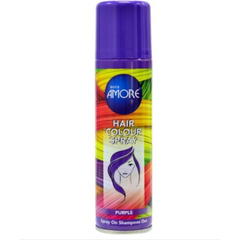 Amore Coloured Hair Spray Purple 150ml
