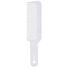 Toni & Guy Carbon Antistatic Flattop Comb White - WAHairSuppliers