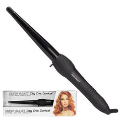 Silver Bullet City Chic 13mm – 25mm Ionic Ceramic Conical Curling Iron
