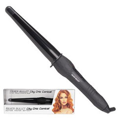 Silver Bullet City Chic 19mm – 32mm Ionic Ceramic Conical Curling Iron