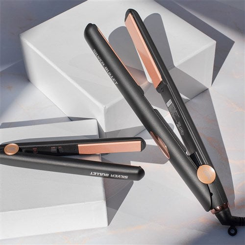 Silver bullet hair outlet straightener