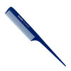 Dateline Professional Blue Celcon 500 Regular Plastic Tail Comb - 20cm - WAHairSuppliers