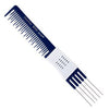 Dateline Professional Blue Celcon 105R Metal Teasing Comb - 20cm - WAHairSuppliers