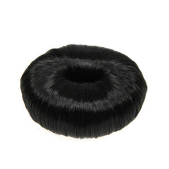 Glammar Professional Hair Donut Synthetic 8cm (Black)