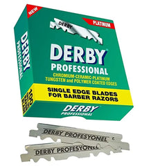 DERBY Professional Single Edge Blades ( 1 Pack =100 Blades)
