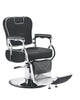 WAHS Barber Chair Model: YY-02/B9229 Black and white - WAHairSuppliers