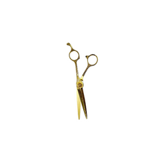 ACE Professional 6” Engraved Handled Scissors Gold