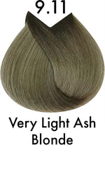 ColorUS Permanent Hair Colour 9.11 Very Light Ash Blonde