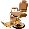 WAHS Barber Chair Model: B-9228 (Camel & Gold) - WAHairSuppliers